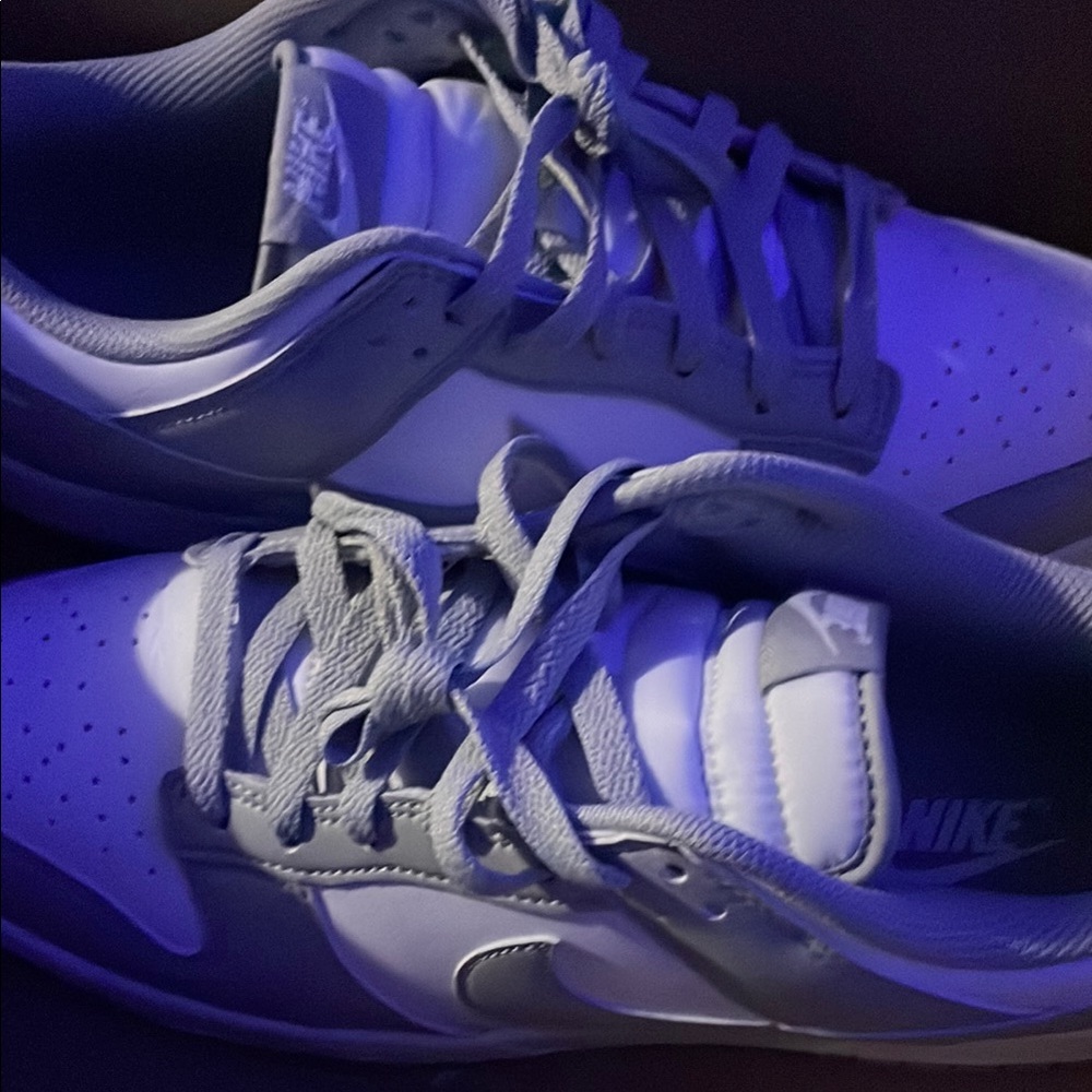 Nike White and Gray Sneakers